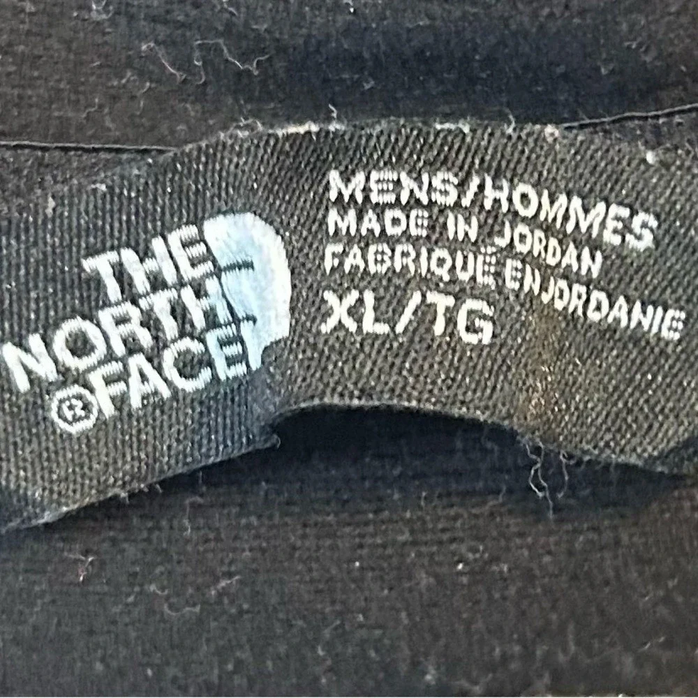 The North Face Mens Black‎ Quarter Zip Pullover Long Sleeve Shirt XL Activewear